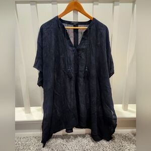 Banana Rebuplic Factory Black Swim Cover Up Size S/M